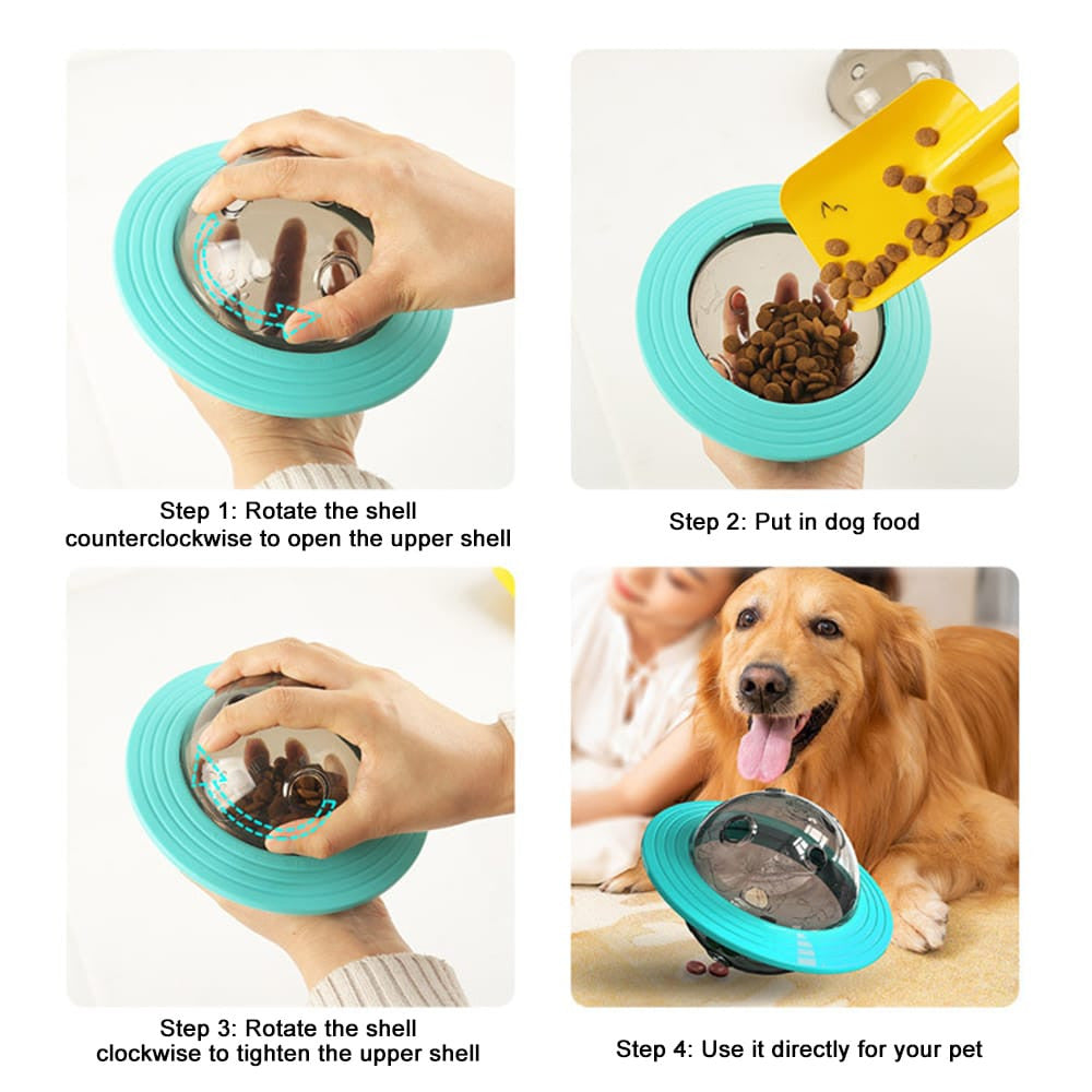 Rompecabezas Comedero para Perros y Gato