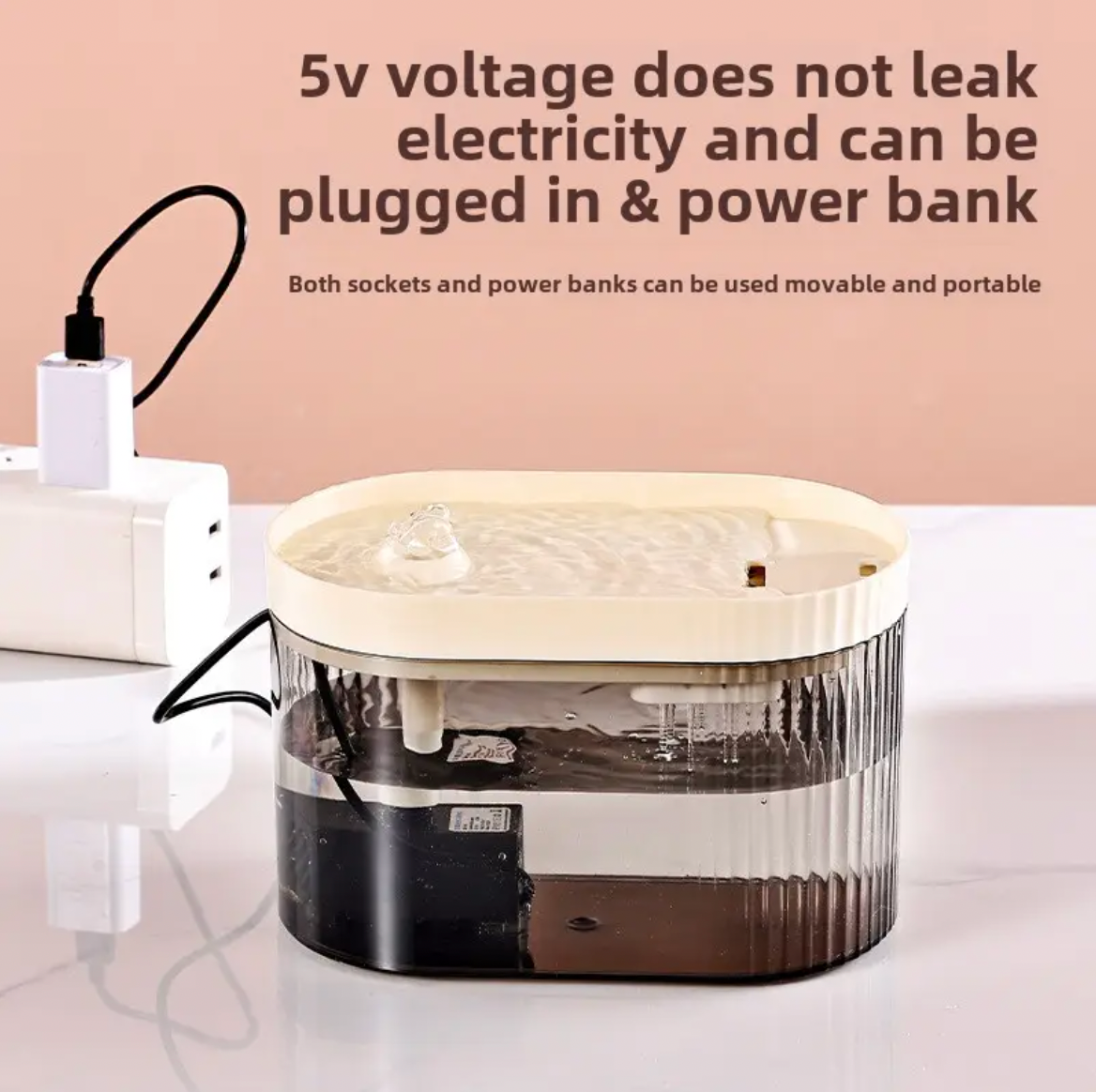 Bebedero Fuente De Agua  M