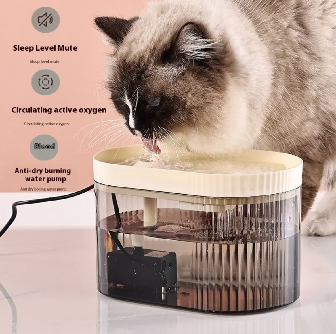 Bebedero Fuente De Agua  M