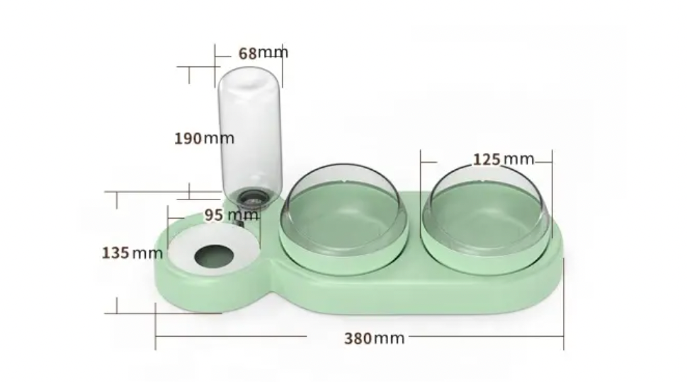 Comedero Bebedero 3 en 1