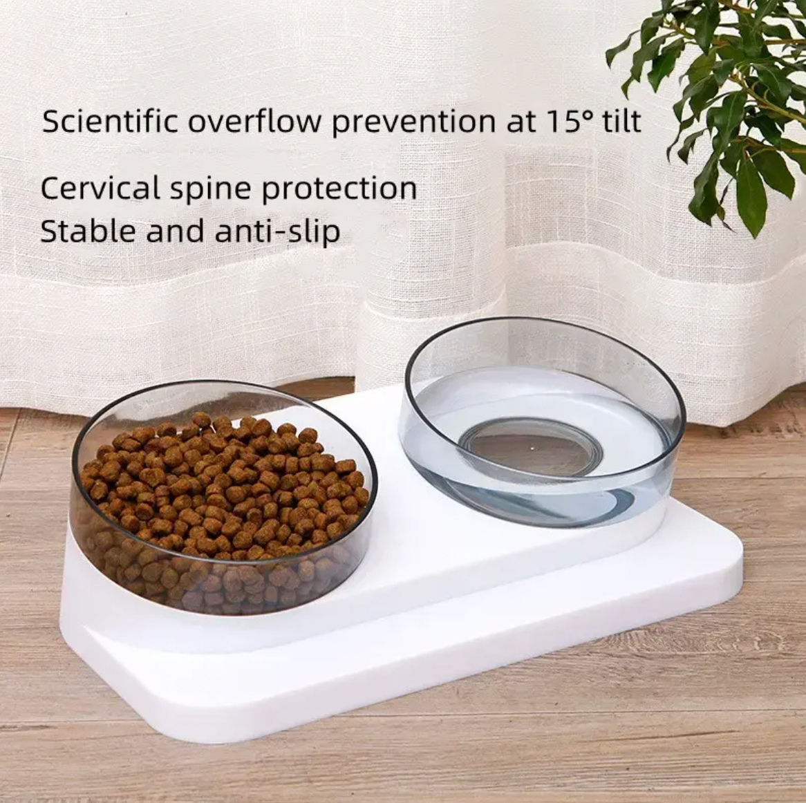 Comedero Bebedero Doble Elevado