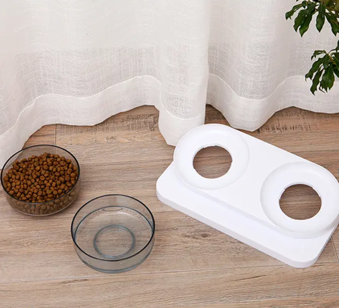 Comedero Bebedero Doble Elevado