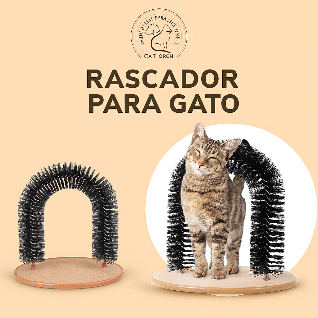 Rascador Masajeador De Gato