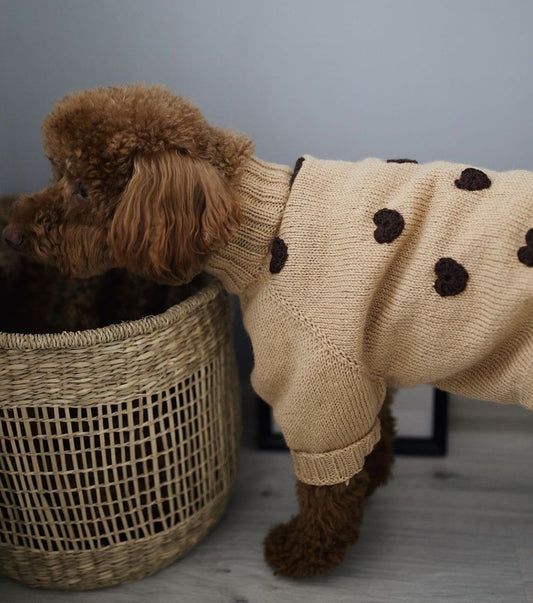 Saco Tejido Corazones