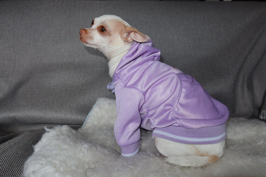 Hoodie Coco y Lana morado