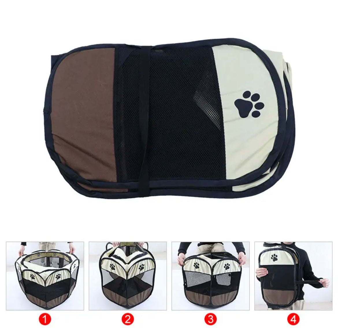 Corral Mascotas Plegable