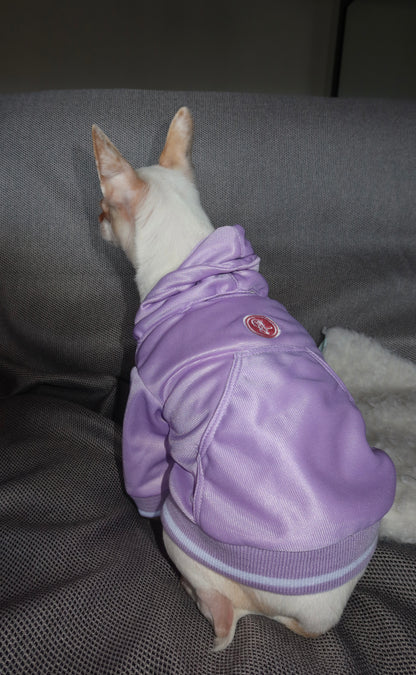 Hoodie Coco y Lana morado