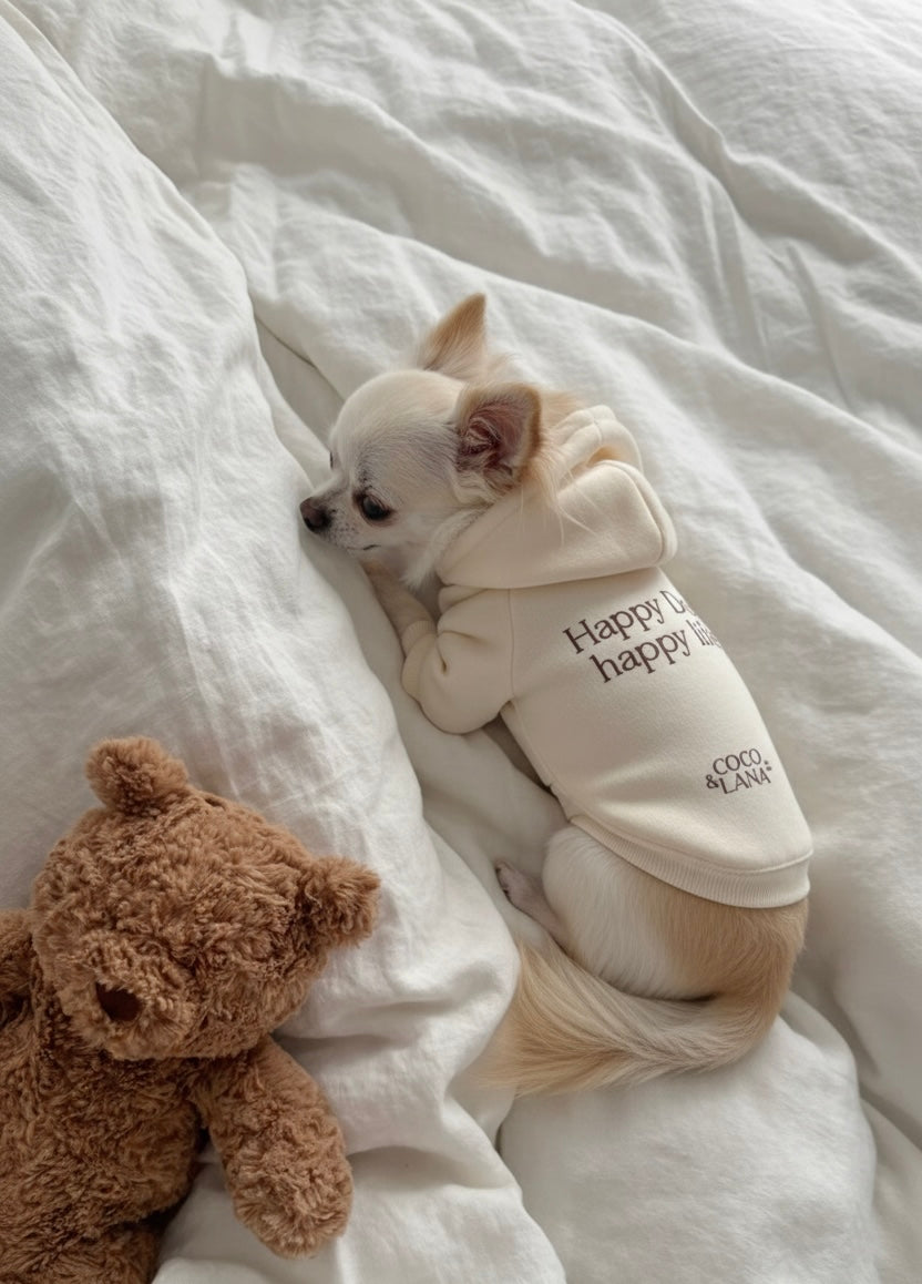 Happy Dog, happy life hoodie