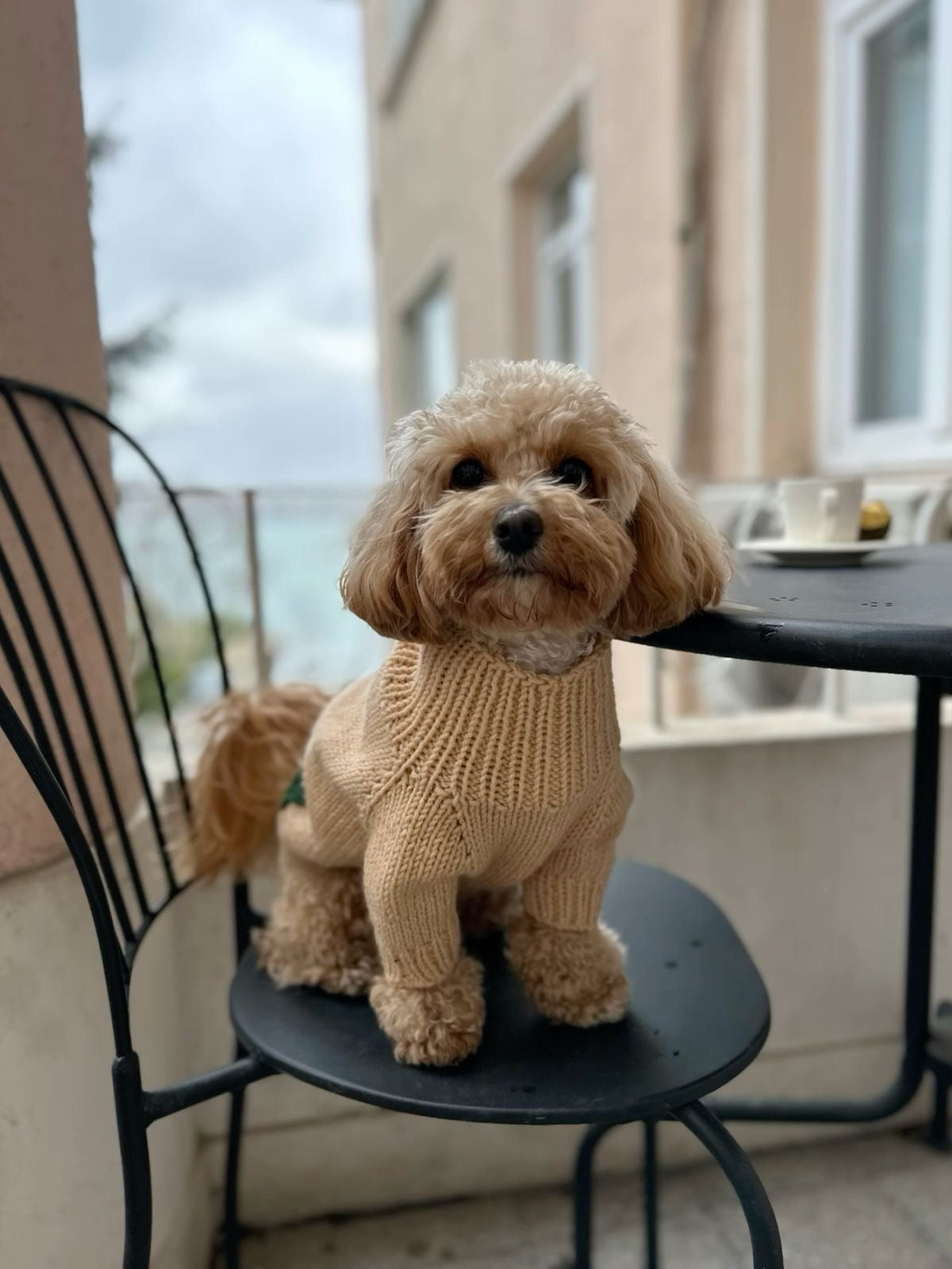 Sacos Tejidos a Mano Unicolor