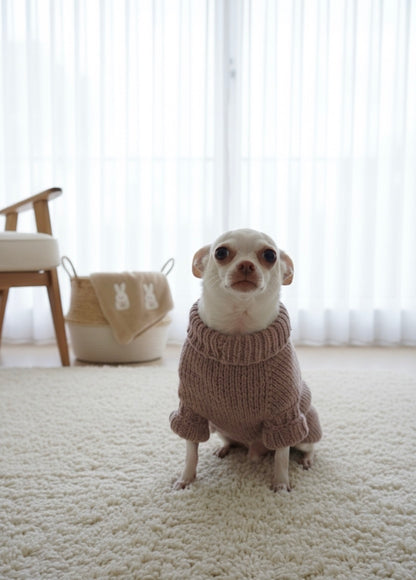 Sacos Tejidos a Mano Unicolor