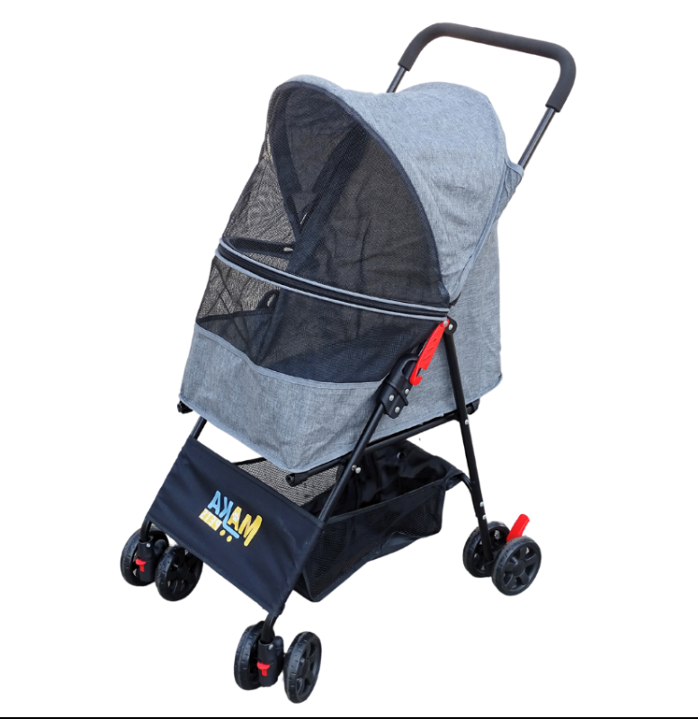 Coche Para Mascotas Paseador Plegable