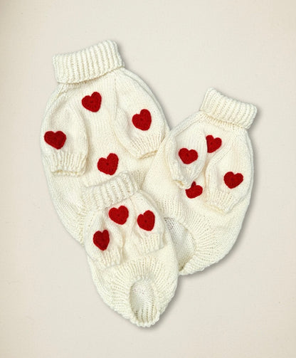 Saco Tejido Corazones