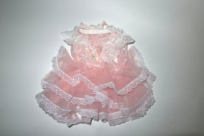 Vestido Rosa Estilo Princesa