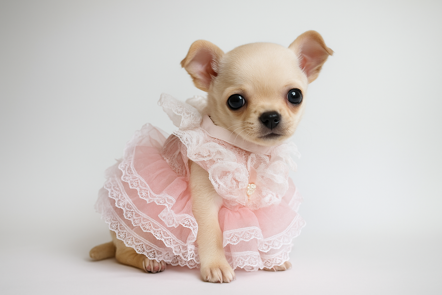 Vestido Rosa Estilo Princesa